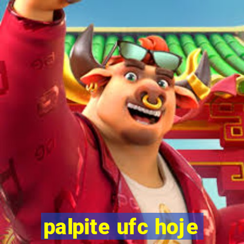 palpite ufc hoje